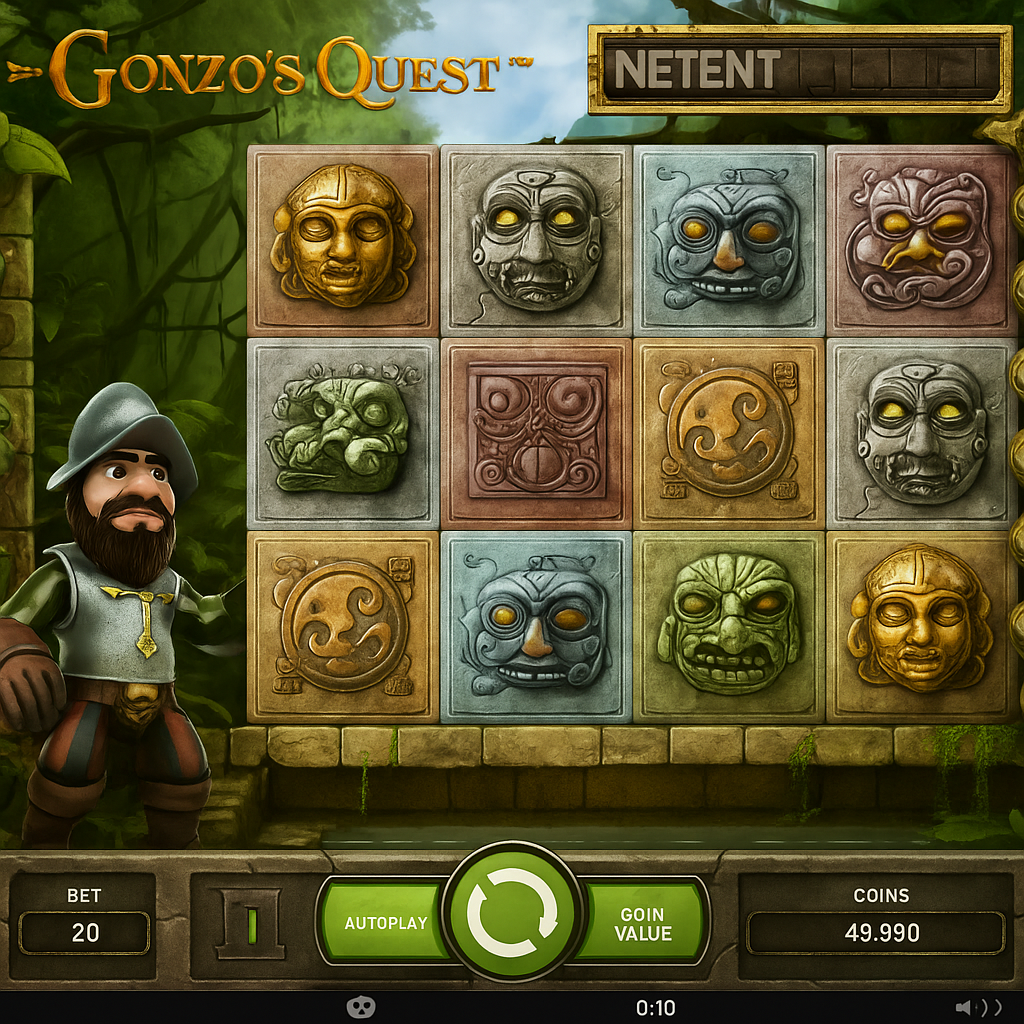 Touch Casino - Gonzo's Quest Slot Game